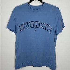 Givenchy Game Day Logo T-Shirt Light Blue Men’s XS